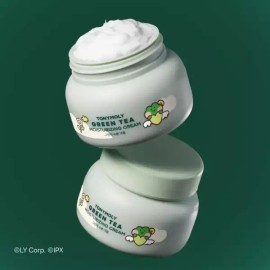 Tonymoly (2개) [미니니 에디션] 그린티 수분 크림 100ml(+미니니 에코백) (2 Pack) [Minini Edition] Green Tea Moisture Cream 100ml (+Minini Eco Bag)