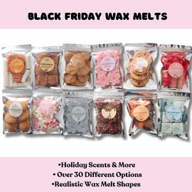 Wax Melt Shapes, Fall & Christmas Wax Melts, Variety Of Wax Melts - Scent: Blueberry Cheesecake