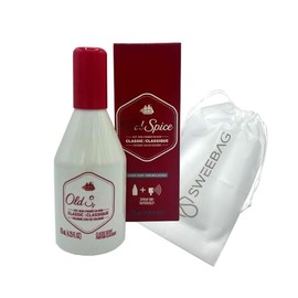 Sweebag Bag strong and waterproof with OldSSpice Cologne Classic 4.25 Fl oz Spray Original Scent