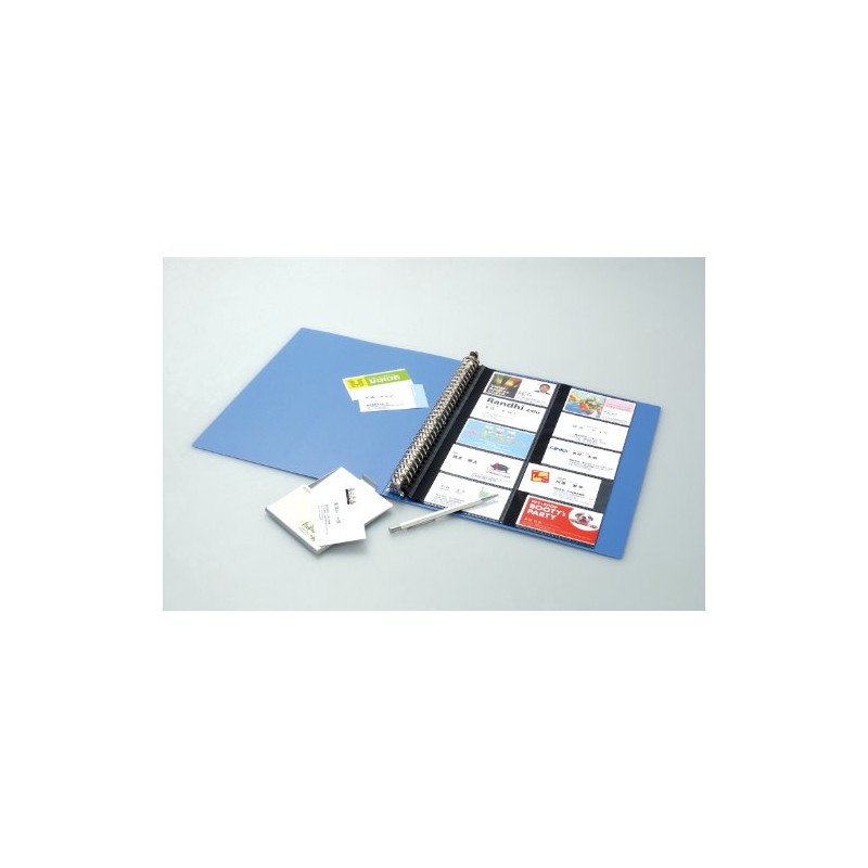 nakabayasi Business Card Binder, posed , bule