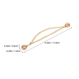 BUGUUYO Magnetic Clothing Clips for Pants and Cardigans No Buttons for Hem Adjustments Durable Clips for Waist and Hijab Styles