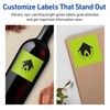 Avery Printable Square Labels with Sure Feed Technology, 2-3/4" x