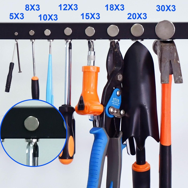 55Pcs Fridge Magnets, Small Fridge Neodymium Magnets Crafts Magnets for