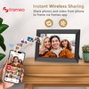 Frameo WiFi Digital Picture Frame - 10.1 Inch 1280x800 HD