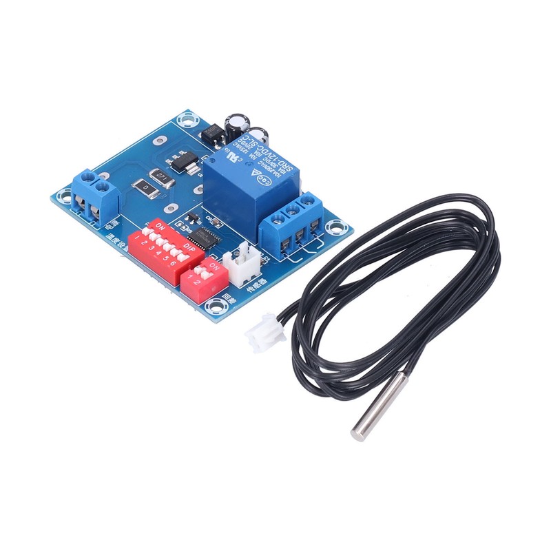 Temperature Control Switch Module Adjustable Dial Code Heating Cooling Thermostat