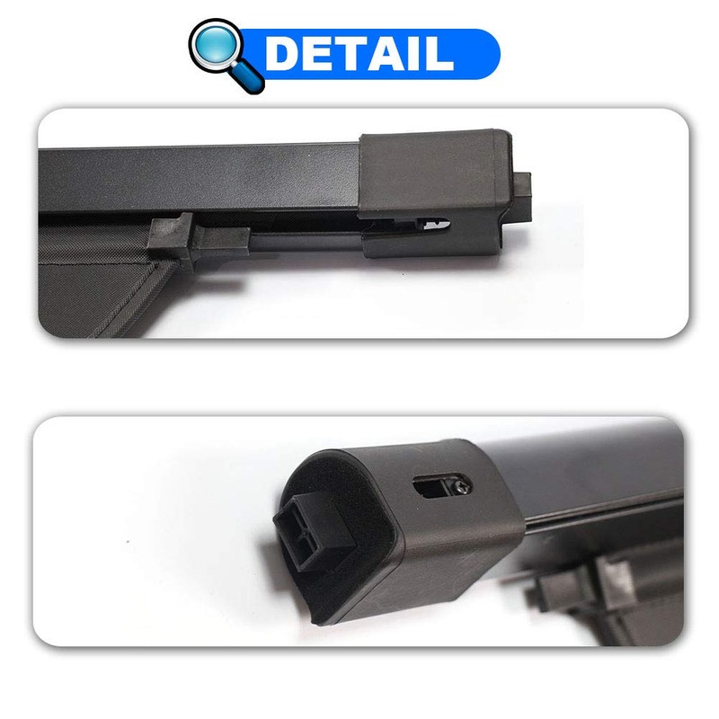 BOPARAUTO Cargo Cover for Jeep Grand Cherokee Accessories with Back