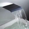 AZOS Wall Mount Tub Spout Waterfall Tub Filler Faucet for
