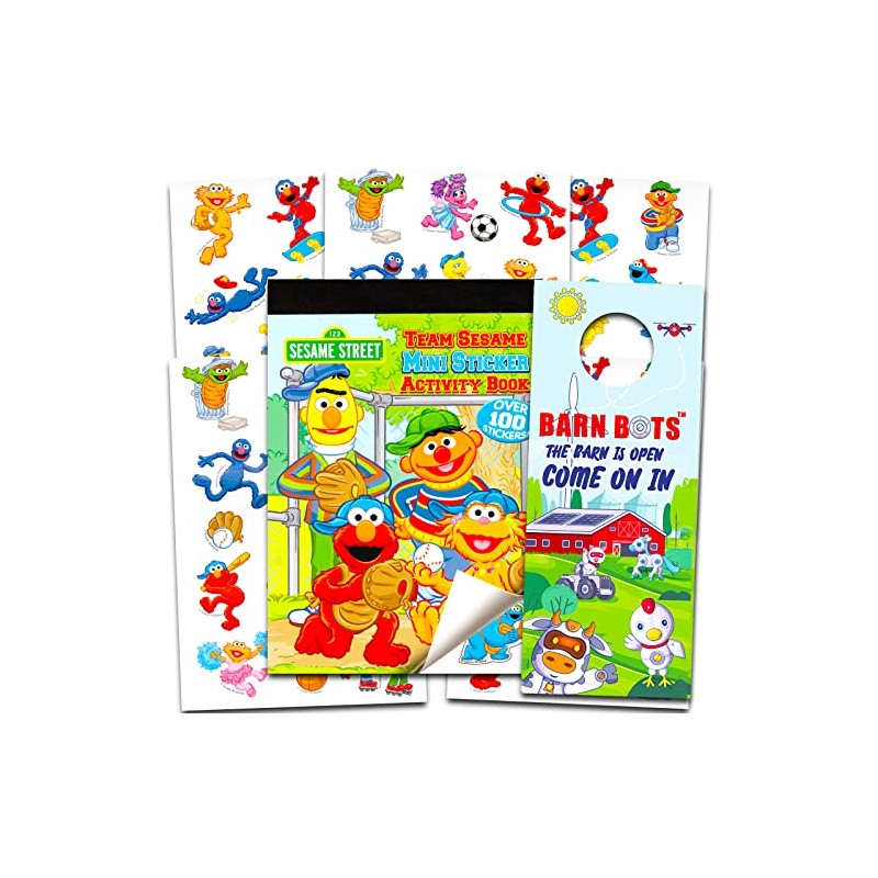 Sesame Street Reward Stickers & Activity Book - 100 Stickers!