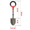 Radius Garden 27211 Mini Digger Shovel, Red