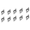 10pcs CNC Inserts Blade Cutter Lathe Turning Tool DCGT11T304-AK H01