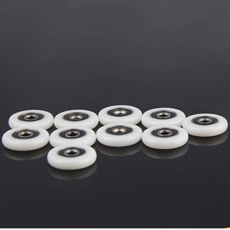 Door Rollers, 8pcs Shower Door Replacement Rollers Bathroom Glass Door