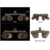 Hdlsina Airsoft Tactical Cosplay GPNVG18 Binoculars Night Vision Goggles Model