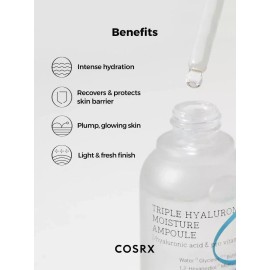 COSRX Triple Hyaluronic Moisture Ampoule  40ml / 1.35 fl.oz.