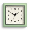 JONES CLOCKS® Mustard Wall Clock | Square Retro Clock |