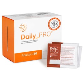Daily PRO +50| Probióticos para Adultos Mayores | 60 Billones De UFC | 6 Cepas | 30 Sobres
