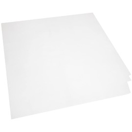 MADE IN USA 1,000 Sheets of Grease-Resistant Food Grade Waxed Kraft Deli Tissue Paper, 12" X 12" (White)