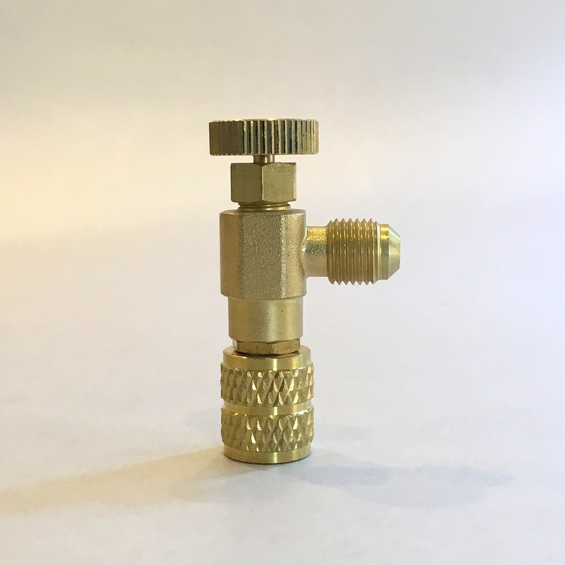 HOTEISON Air Conditioner R410a Gas Charge Valve, 5/16" SAE Male