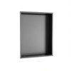 Stainless Steel Shower Niche 19 X 15 Gunmetal Black Wall