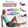 Foam roller/fitness/myofascial release/massage/yoga/ EVA three-dimensional foam roller medium-pink 3ea