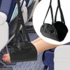 Airplane Foot Hammock, Airplane Footrest with 2 Eye Masks 2
