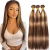 Tuheerst Brazilian Hair Bundles Human Hair Bundles Blonde Brazilian Hair