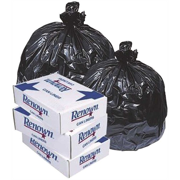 Renown REN24544-CA Trash Can Liners, 40" x 46", 45 gal,