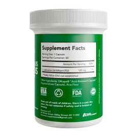 Bionexus™ Lactobacillus Salivarius Dietary Supplement – 60-Count, 30 Billlion CFU Oral Probiotics Support, Oral and Digestive Wellbeing, Immune Boost – Made in USA, Delayed-Release DRcaps®