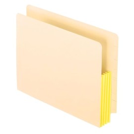 Pendaflex End Tab Expanding File Pocket, 3.5-Inch Expansion, Letter, Manila, 10/Box