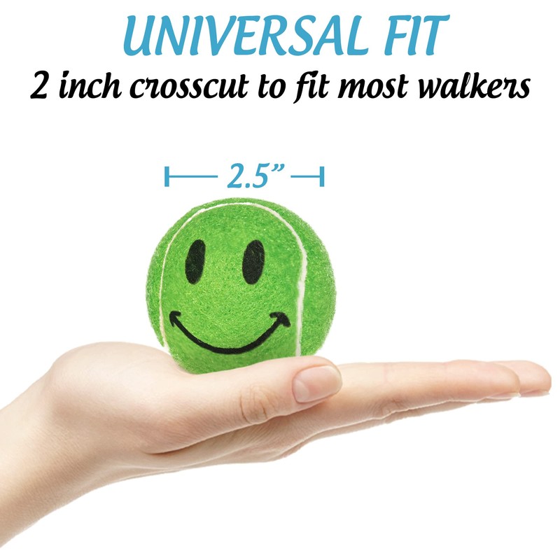 Bundle: Top Glides Pre-Cut Walker Tennis Ball Glides - 4