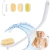Celestite 20” Long Handle Shower Brush for Body, Back Scrubber