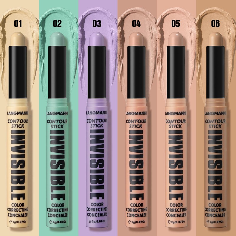 Professional Concealer Corrector Stick, Buildable Medium Coverage Concealer, Natural Coverage,