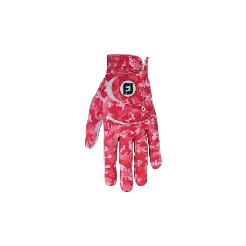 FootJoy Spectrum LLH Red Camo Golf Glove, M-L (65800)