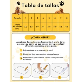 SCHIB Zapatos para Perros, Zapatos Antideslizantes para Perros con Tiras Reflectantes, Zapatos y Protectores para Las Patas, Adecuados para Exteriores en Carreteras Calientes(4pcs)