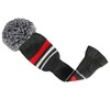 Set of 5 Dark Color Individual Golf Head Covers (Grey