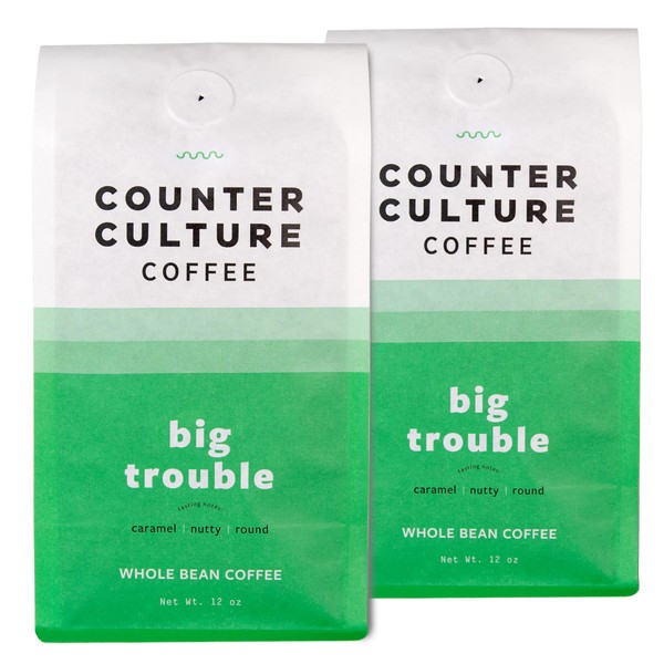 Counter Culture Café Big Trouble 12 oz (Paquete de 2)