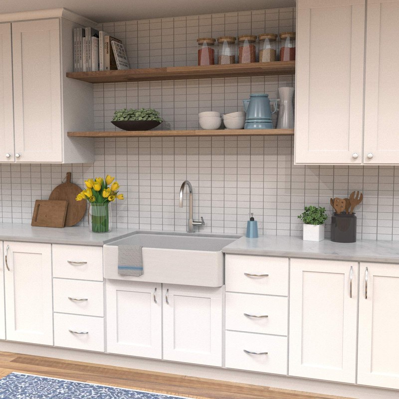 Hickory Hardware 1 Pack Solid Core Kitchen Cabinet Pulls, Luxury