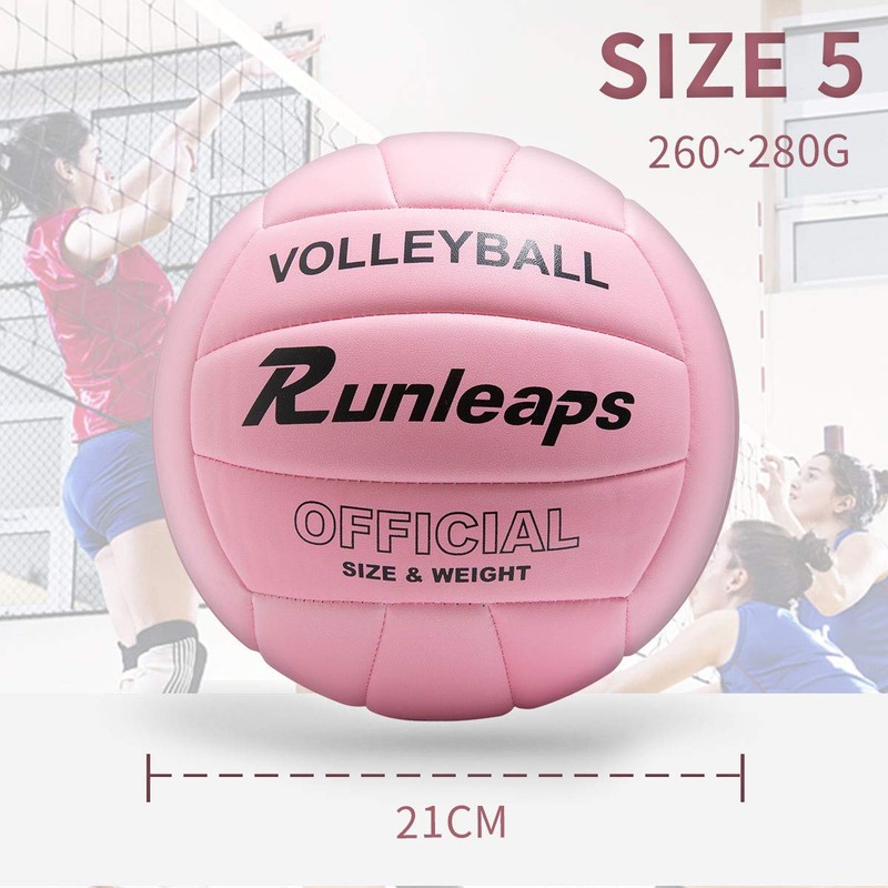 Runleaps - Voleibol impermeable para interiores y exteriores, para entrenamiento