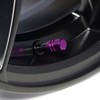 Circuit Performance VC2 Series Purple Aluminum Valve Stem Caps (8
