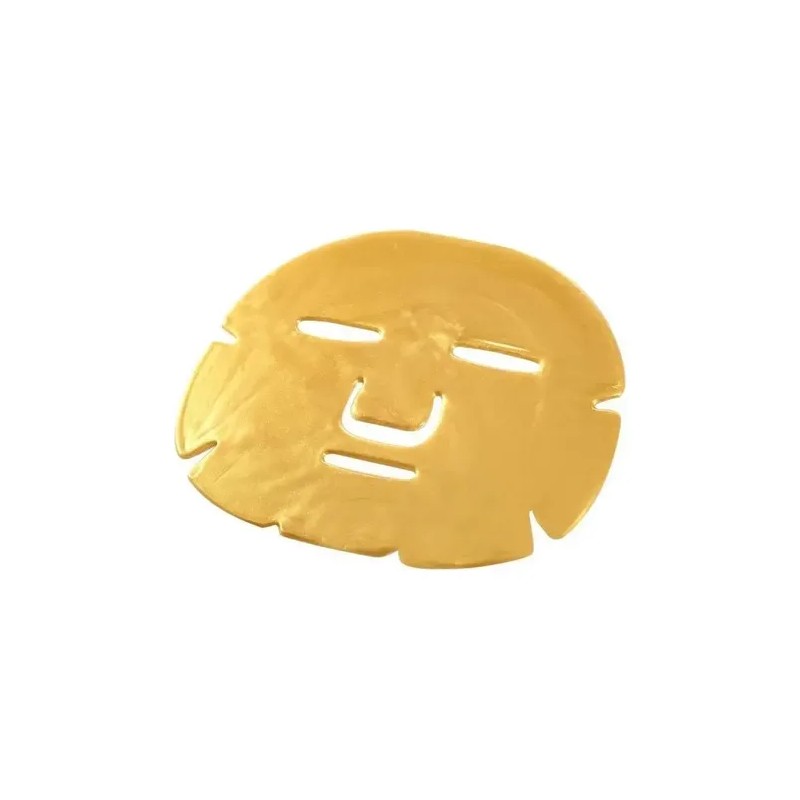 Mascarillas Faciales Oro Colágeno Doradas Antiedad Pack 5