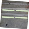 Operitacx 12pcs Glow Dark Slip Stair Treads Luminous Peel and
