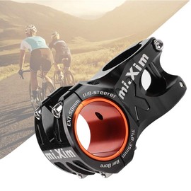 Bicycle Handlebar Stem, Bicycle 31.8 x 50 mm Aluminium Alloy Short Shaft Stem Mountain Bike Road Bike Handlebar Stem Riser (Black) Bicycles and Accessories