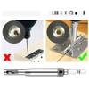 AIMALL 4pcs Self-Centering Drill Bits Set with Hex Shank, Pilot