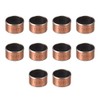 sourcing map Sleeve Bearings 16 mm Bore x 18 mm