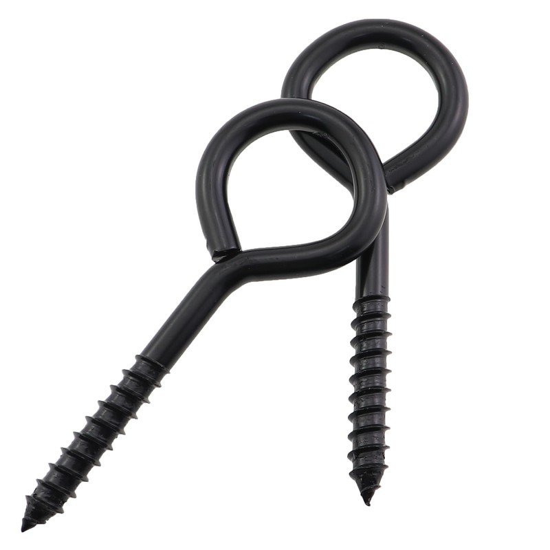 MDXing 2PCS Eye Hooks Hanger Screws 5 Inch Fixed Cable