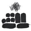 Car Seat Covers Full Set Breathable and Soft Cloth Seat