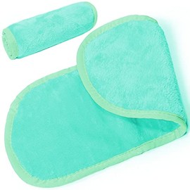 Microfibre Makeup Remover Cloth Face Cleansing Towel 6 Pack (Green)