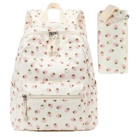 LEDAOU Mini Backpack Set Fashion bookbags with Purse wallet backpack wallet set for Women Teens School Travel Bag