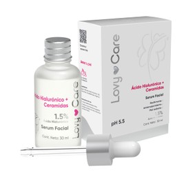 Lovy Care Ácido Hialurónico + Ceramidas Serum Facial | pH 5.5 | 1.5 Ácido Hialurónico