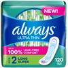 Always Ultra Thin Feminine Pads without Wings for Women, Size