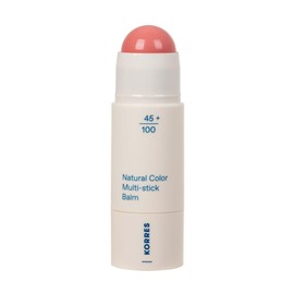 KORRES Natural Color Multistick Balm Petal Pink 12, für einen frischen, strahlenden Glow, für Wangen und Lippen, leicht verblendbar & ideal für unterwegs, vegan 4,5 g